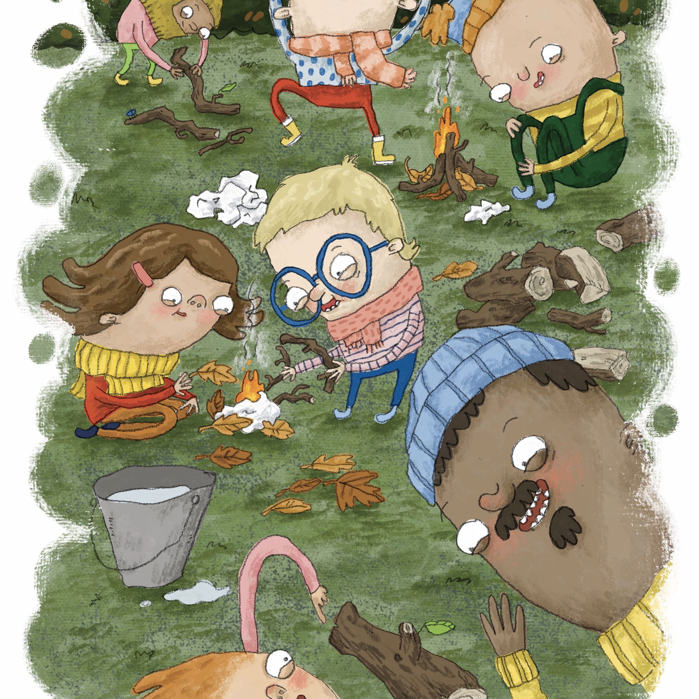 Illustration af Louise Johannesen, Lulus Illustrationsbiks