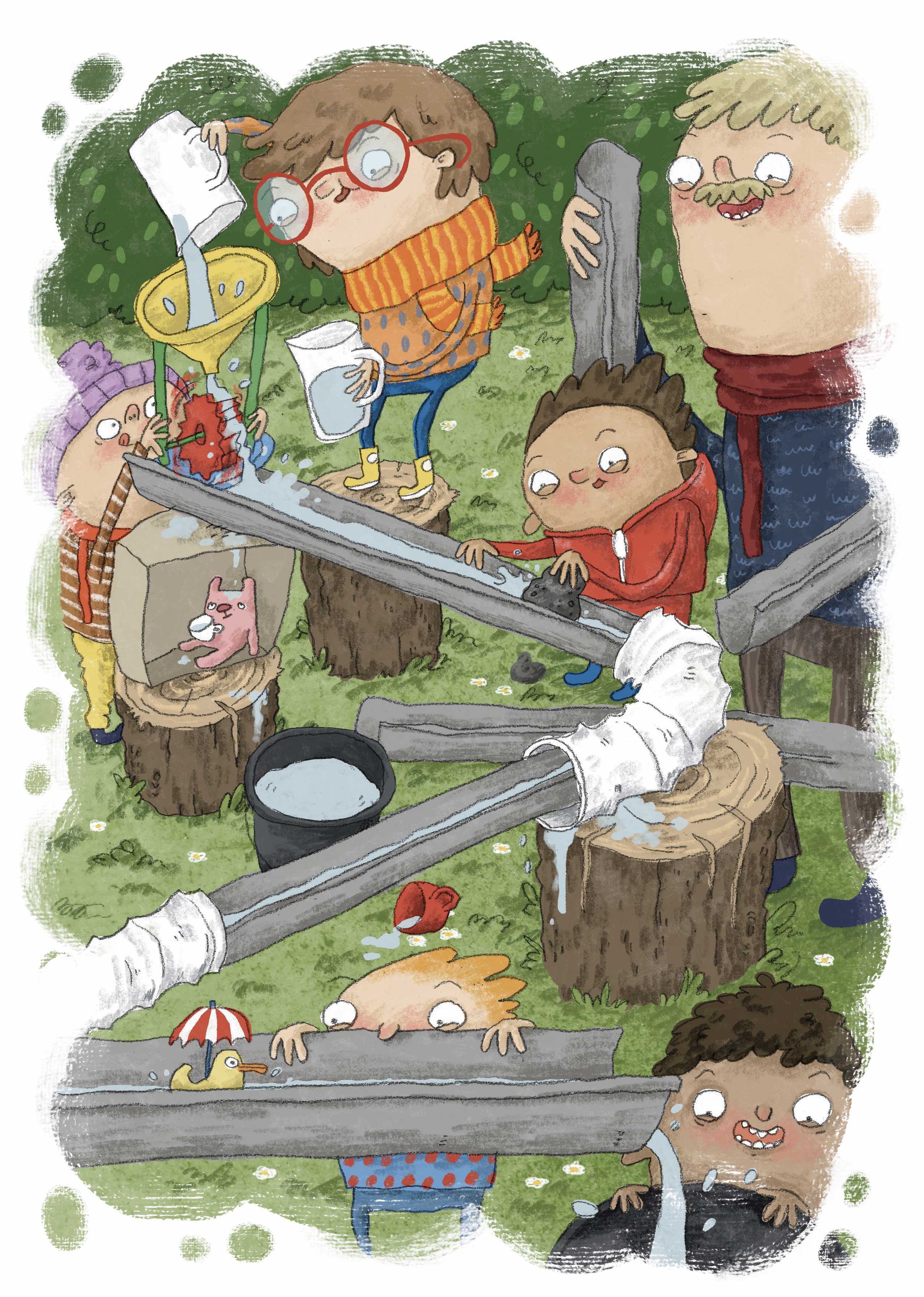 Illustration af Louise Johannesen, Lulus Illustrationsbiks