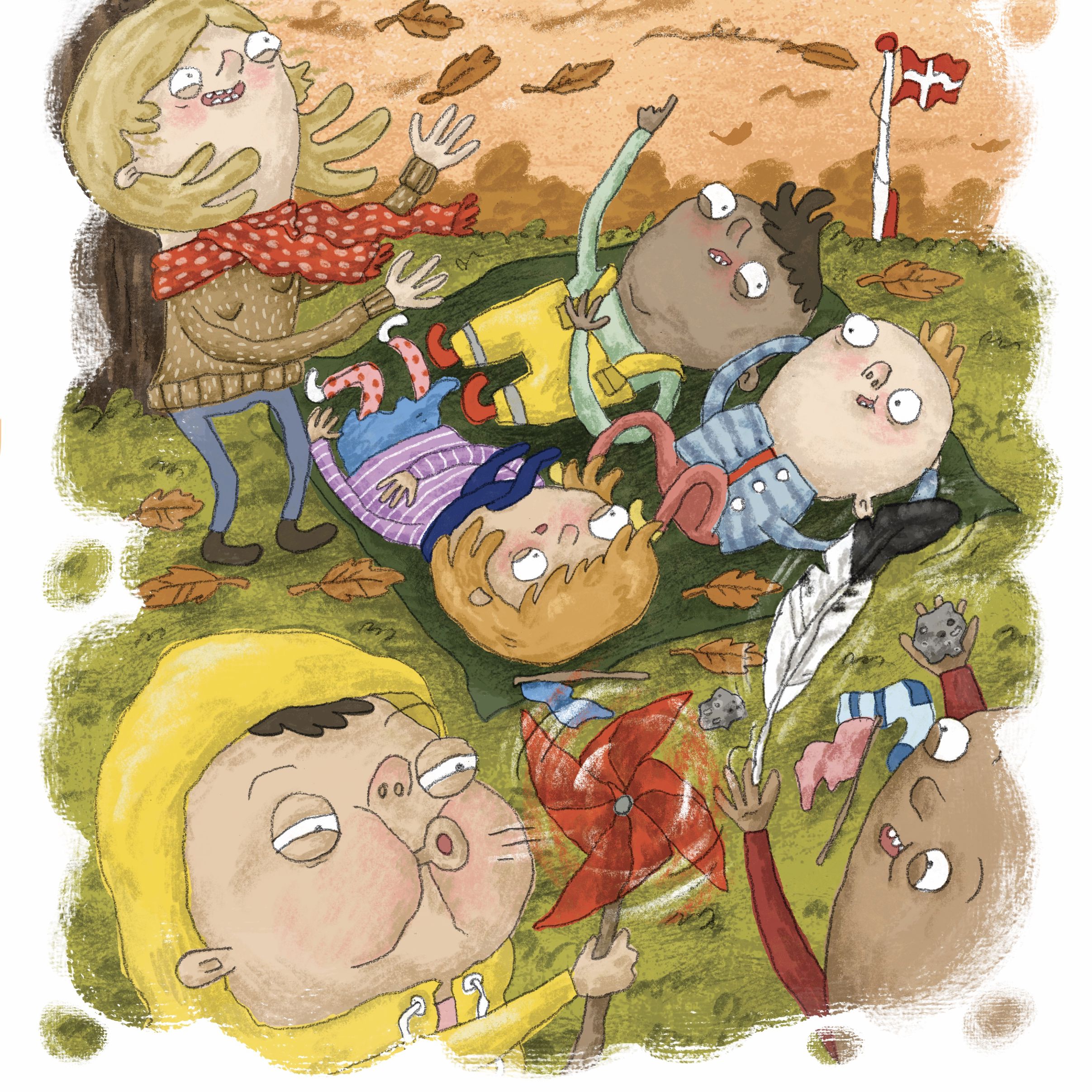 Illustration af Louise Johannesen, Lulus Illustrationsbiks