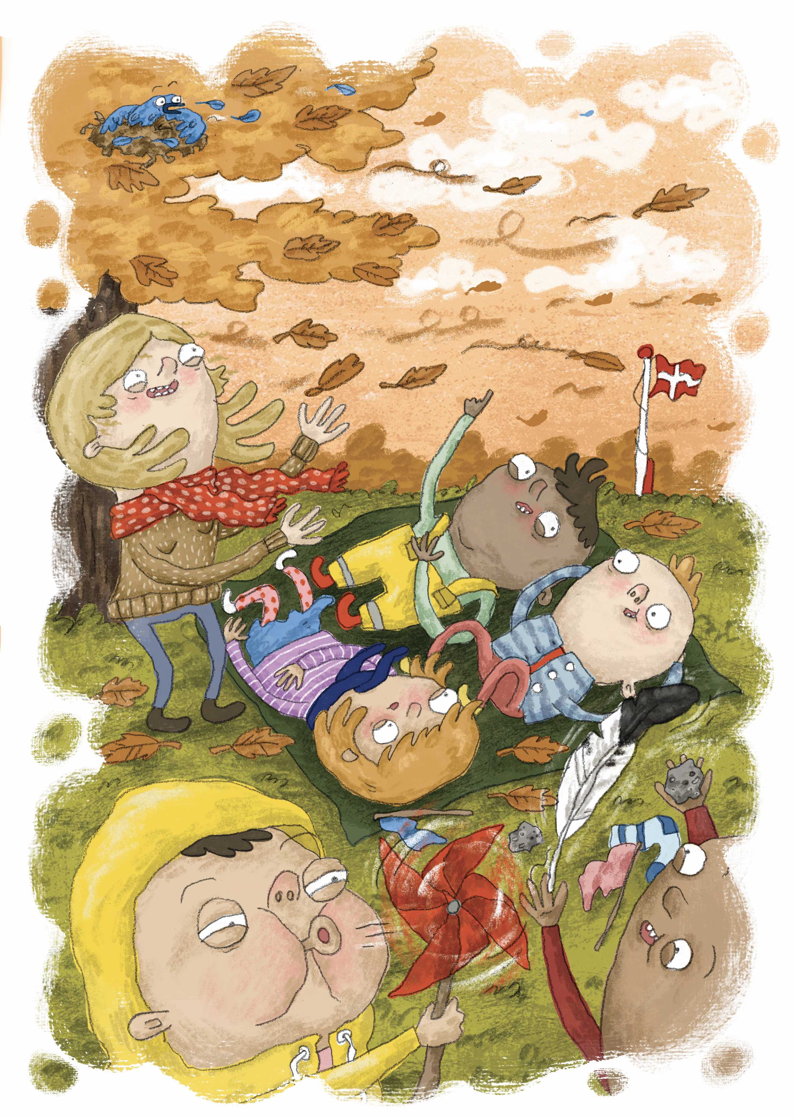 Illustration af Louise Johannesen, Lulus Illustrationsbiks