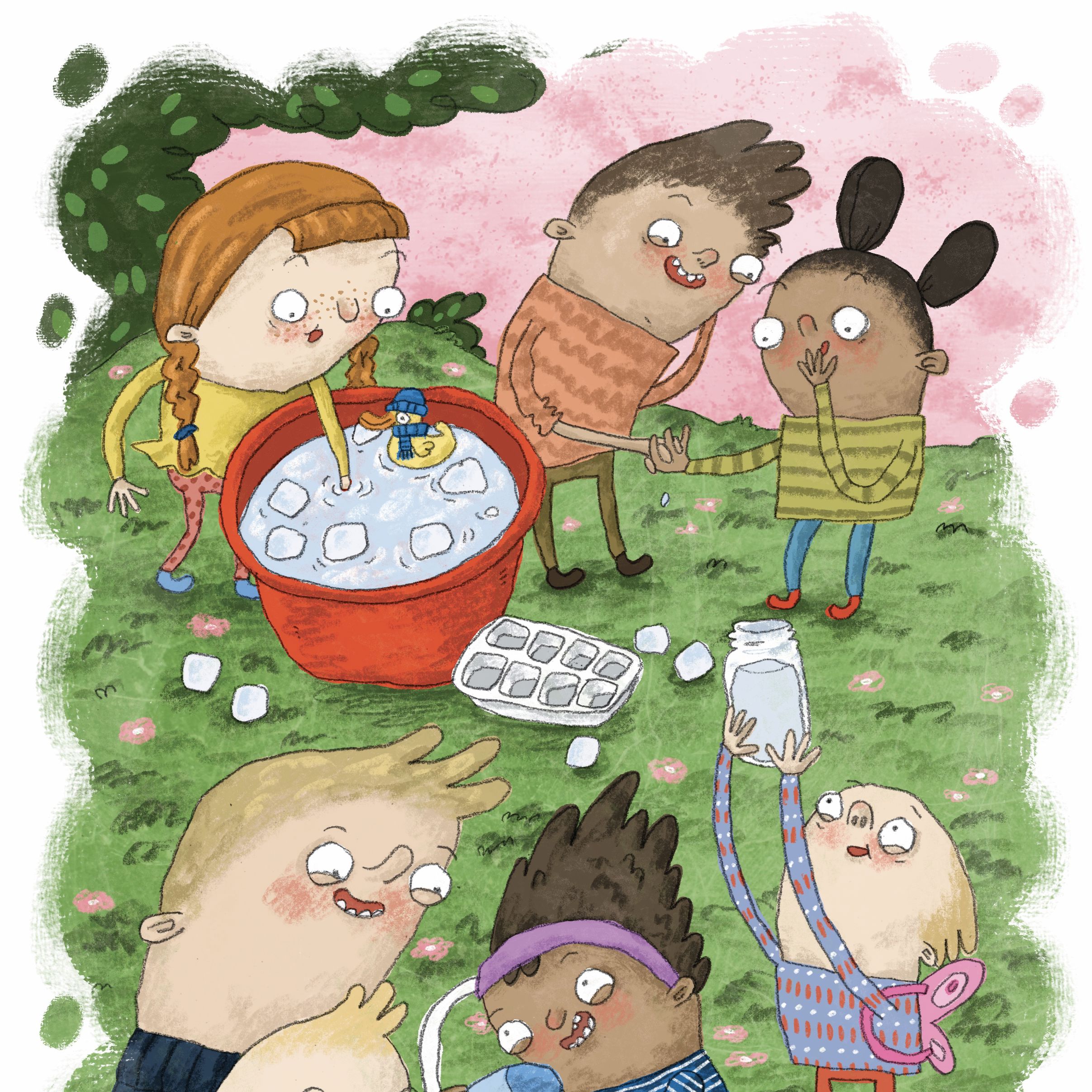 Illustration af Louise Johannesen, Lulus Illustrationsbiks
