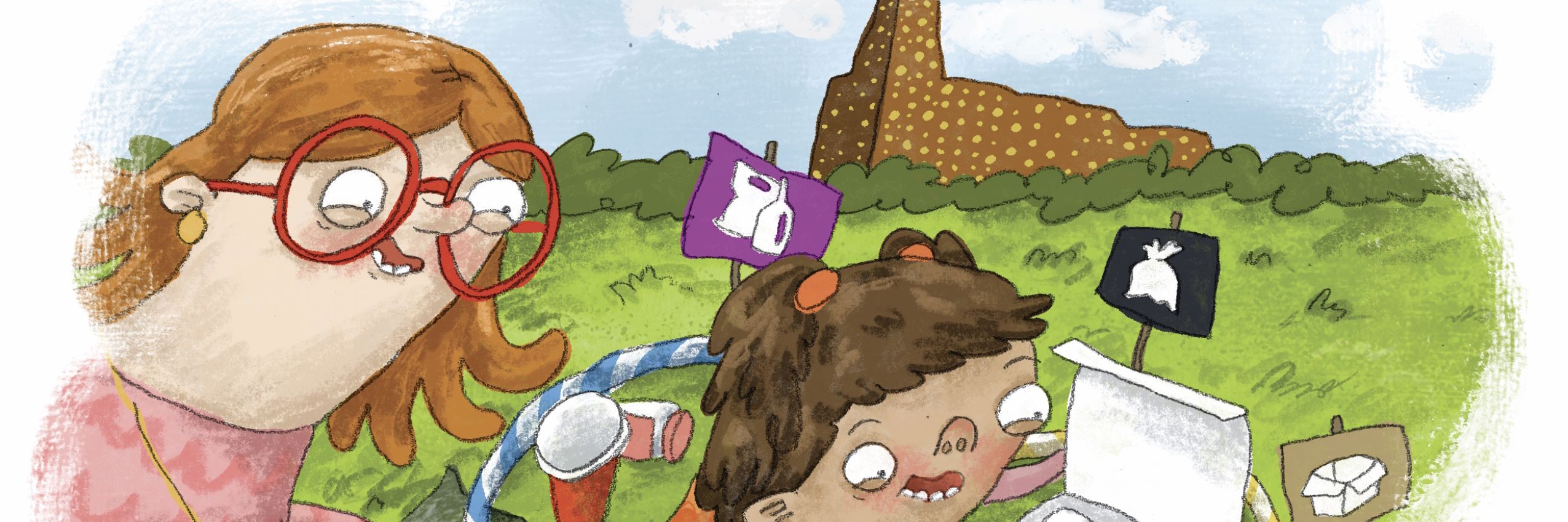 Illustration af Louise Johannesen, Lulus Illustrationsbiks