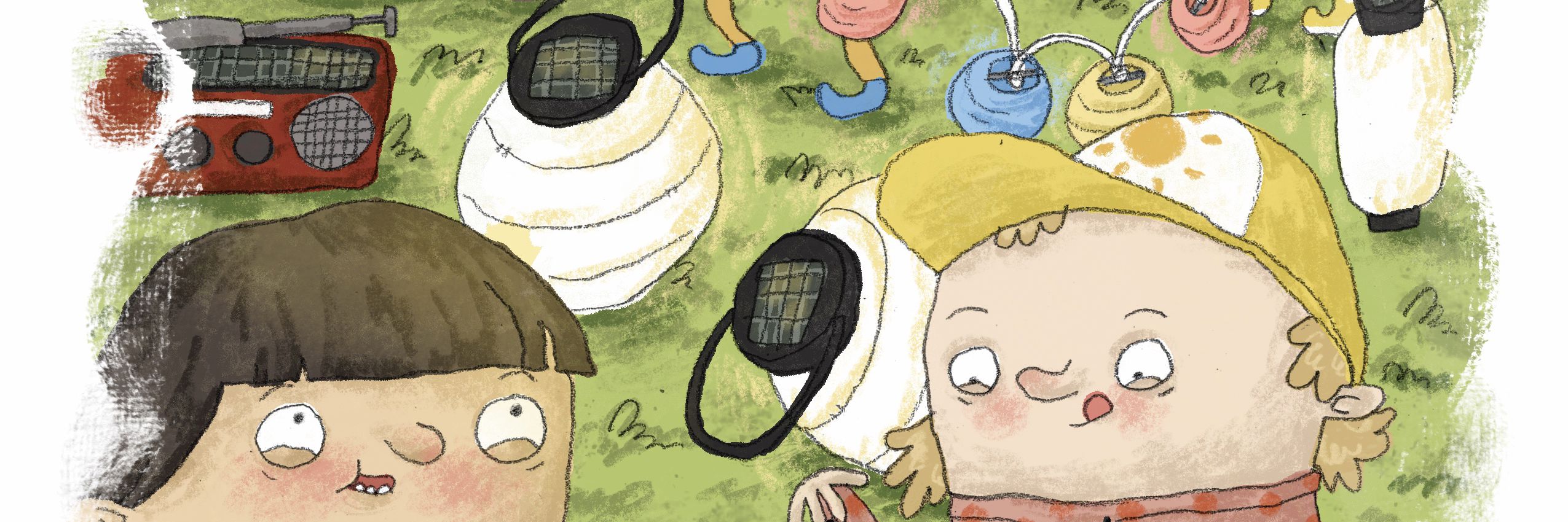 Illustration af Louise Johannesen, Lulus Illustrationsbiks